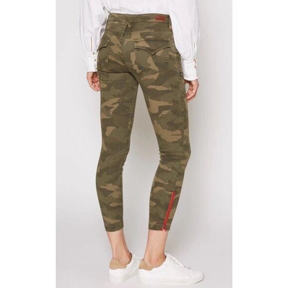 Joie Park Skinny Pants in Fatigue Camo Women’s Size 27 (1525) - Picture 2 of 7